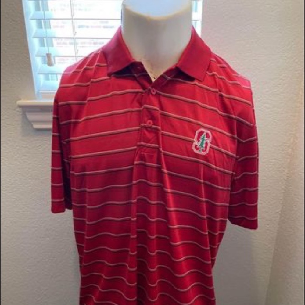 COPY - Stanford The Cardinal Polo // Cutter and Buck // Medium: Golf Polo: NCAA